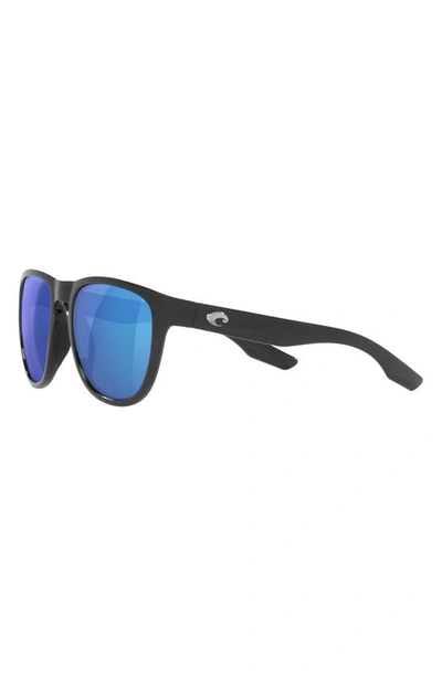 Shop Costa Del Mar Irie 55mm Mirrored Pilot Sunglasses In Black