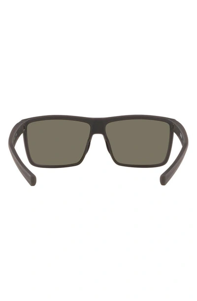 Shop Costa Del Mar Rinconcito 60mm Polarized Rectangular Sunglasses In Gray