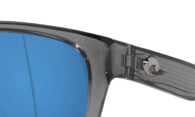 Shop Costa Del Mar Irie 55mm Mirrored Pilot Sunglasses In Blue