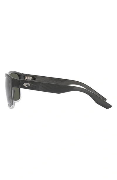 Costa Del Mar Paunch Xl 580g 06s9050 905005 Square Polarized Sunglasses In Gray