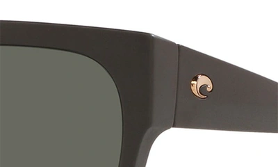 Costa Del Mar Waterwoman 58mm Square Sunglasses In Matte Black