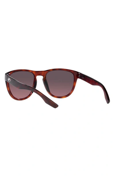 Costa Del Mar Irie 55mm Gradient Pilot Sunglasses In Tortoise