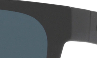 Costa Del Mar Palmas 57mm Polarized Rectangular Sunglasses In Black