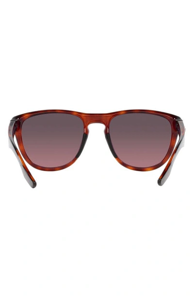 Costa Del Mar Irie 55mm Gradient Pilot Sunglasses In Tortoise