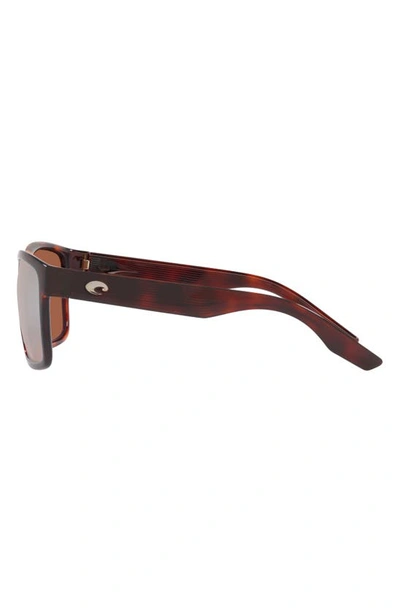 Costa Del Mar Paunch Xl 59mm Square Sunglasses In Copper