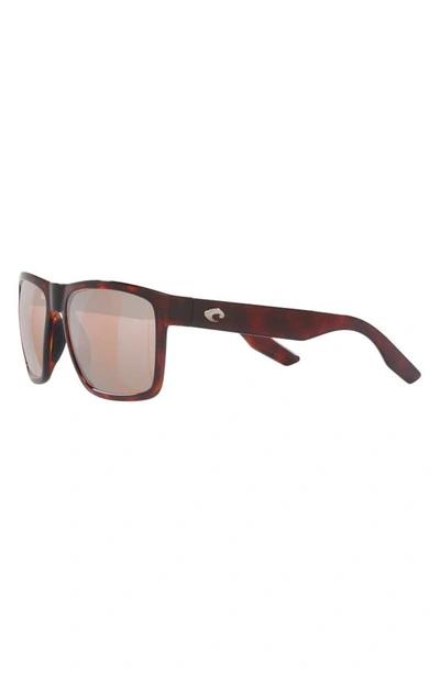 Costa Del Mar Paunch Xl 59mm Square Sunglasses In Copper