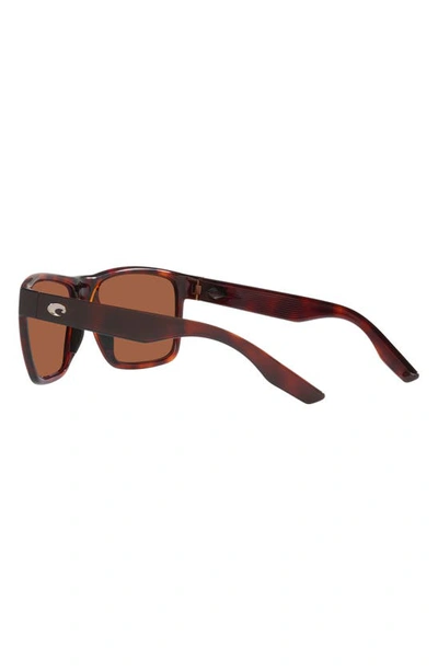Costa Del Mar Paunch Xl 59mm Square Sunglasses In Copper