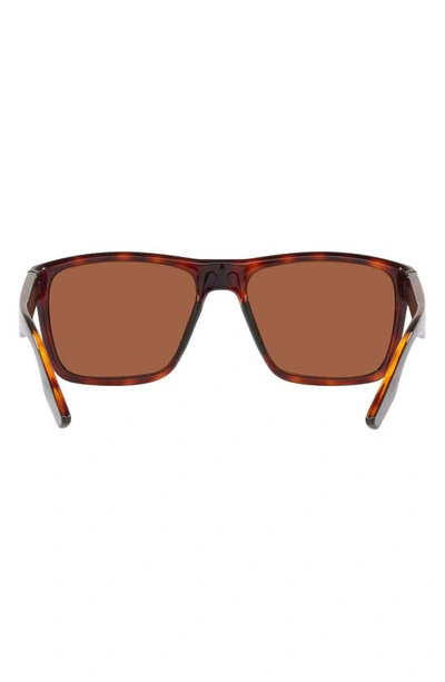 Costa Del Mar Paunch Xl 59mm Square Sunglasses In Copper