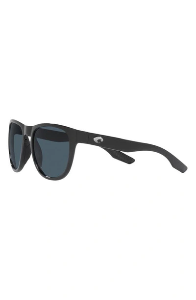 Costa Del Mar Irie 55mm Polarized Pilot Sunglasses In Black