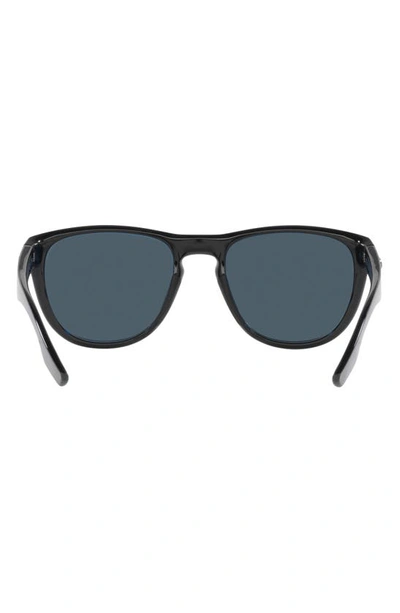 Shop Costa Del Mar Irie 55mm Polarized Pilot Sunglasses In Black