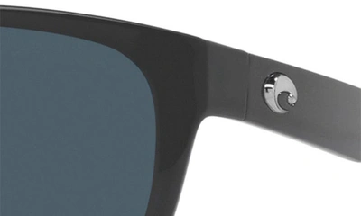 Shop Costa Del Mar Irie 55mm Polarized Pilot Sunglasses In Black