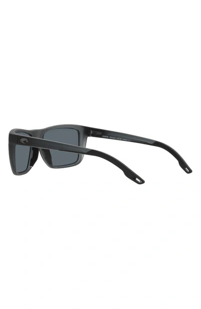 Costa Del Mar Mainsail 06s9107 910705 55 Rectangle Polarized Sunglasses In Blue Mirror