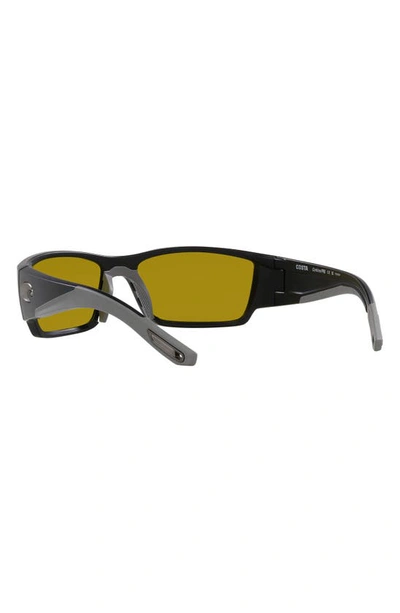 Costa Del Mar Corbina Pro 61mm Rectangular Sunglasses In Silver