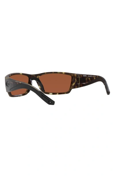 Costa Del Mar Corbina Pro 61mm Rectangular Sunglasses In Wetlands