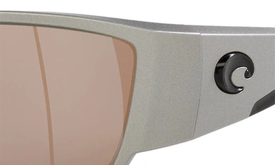 Costa Del Mar Corbina Pro 61mm Rectangular Sunglasses In Copper