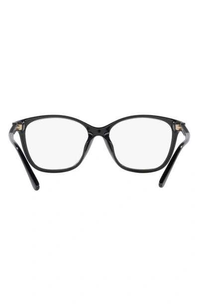 Shop Michael Kors Boulder 55mm Square Optical Glasses In Black