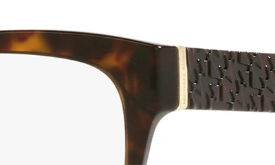 Michael Kors Palawan 54mm Square Optical Glasses In Dk Tort