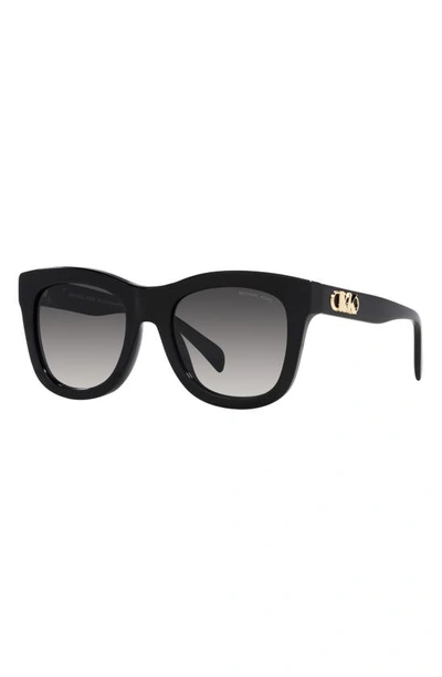Michael Kors Empire 52mm Square Sunglasses In Black