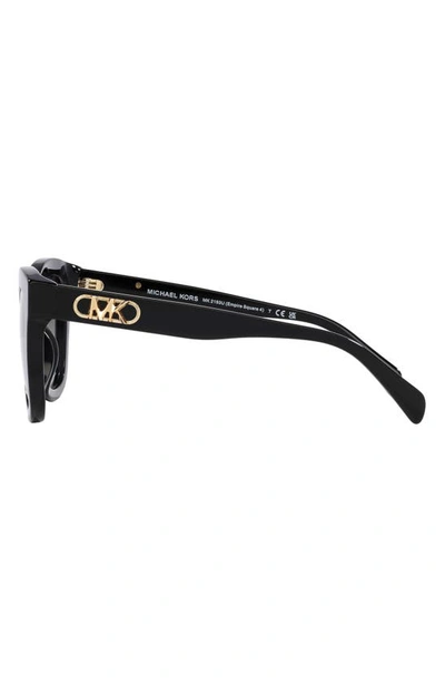 Michael Kors Empire 52mm Square Sunglasses In Black