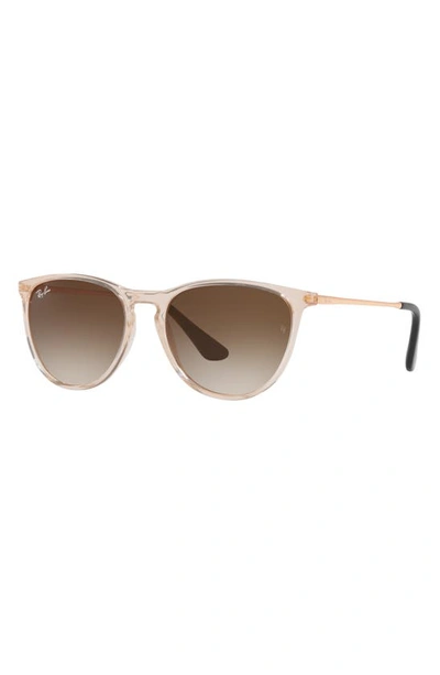 Ray Ban Ray-ban Kids' Junior Erika 50mm Gradient Phantos Sunglasses In Transparent Brown