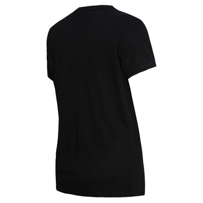 Shop Concepts Sport Black/blue Carolina Panthers Arctic T-shirt & Flannel Pants Sleep Set