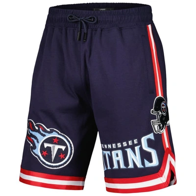 Shop Pro Standard Navy Tennessee Titans Classic Chenille Shorts