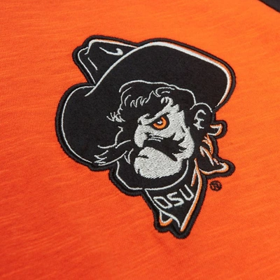 Shop Mitchell & Ness Orange Oklahoma State Cowboys Legendary Slub Raglan Long Sleeve T-shirt