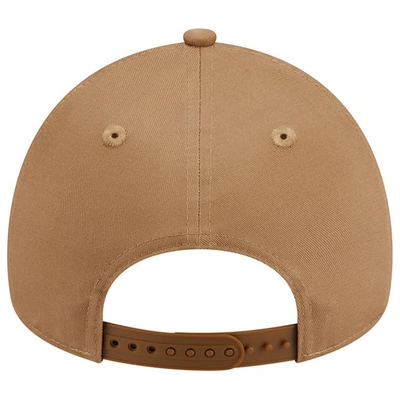 Shop New Era Khaki San Francisco Giants A-frame 9forty Adjustable Hat