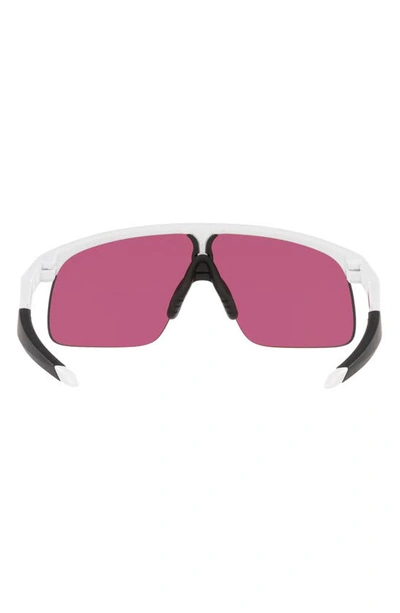 Oakley Kids' Resistor 29mm Prizm™ Rectangular Sunglasses In White