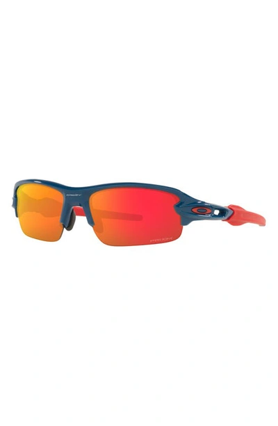 Shop Oakley Kids' Flak Xxs 58mm Prizm™ Square Sunglasses In Ruby