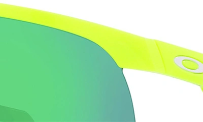 Oakley Geometric Frame Sunglasses In Light Green