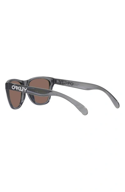 Shop Oakley Frogskins 48mm Small Square Sunglasses In Grey Smoke