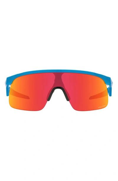 Shop Oakley Kids' Resistor 29mm Prizm™ Rectangular Sunglasses In Sky Blue