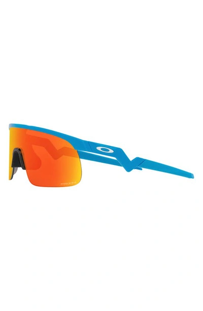 Shop Oakley Kids' Resistor 29mm Prizm™ Rectangular Sunglasses In Sky Blue