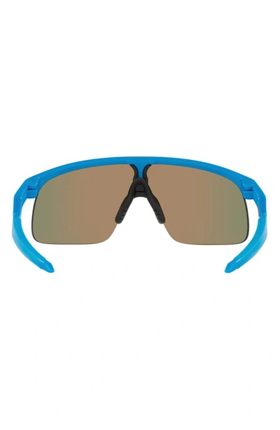 Shop Oakley Kids' Resistor 29mm Prizm™ Rectangular Sunglasses In Sky Blue