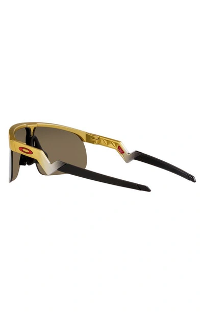 Shop Oakley Kids' Resistor 29mm Prizm™ Rectangular Sunglasses In Gold