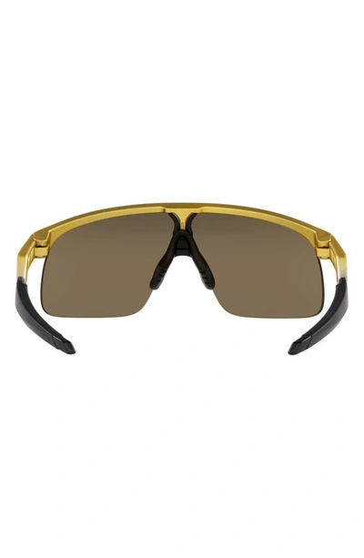 Shop Oakley Kids' Resistor 29mm Prizm™ Rectangular Sunglasses In Gold