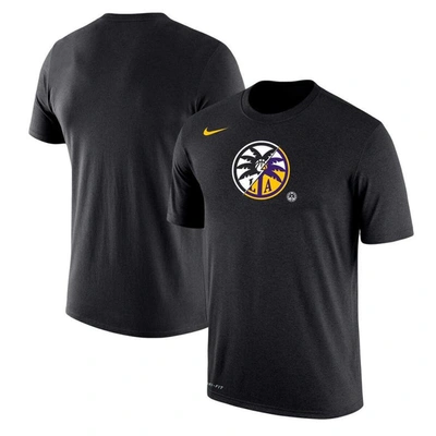 Shop Nike Unisex  Black Los Angeles Sparks Split Logo Performance T-shirt