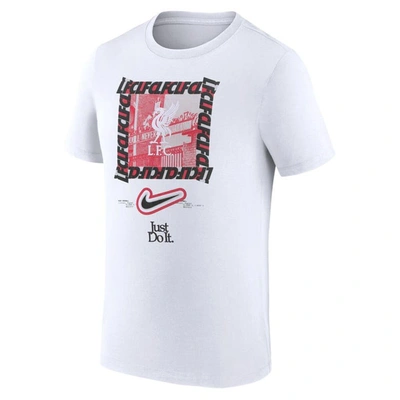 Shop Nike White Liverpool Dna T-shirt
