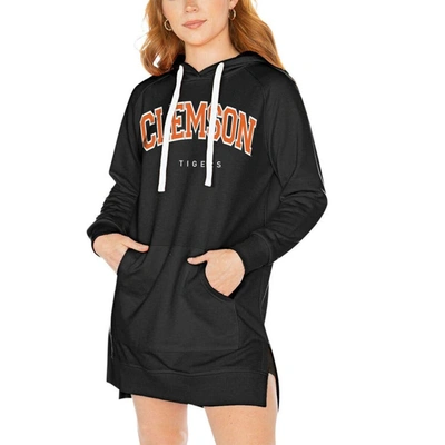 Shop Gameday Couture Black Clemson Tigers Take A Knee Raglan Hooded Sweatshirt Dress
