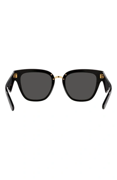 Dolce & Gabbana Dg Acetate & Plastic Butterfly Sunglasses In Dark Grey