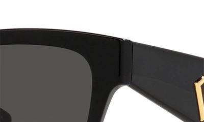 Dolce & Gabbana Dg Acetate & Plastic Butterfly Sunglasses In Dark Grey