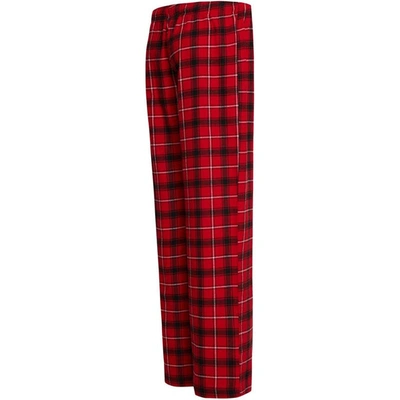 Shop College Concepts Red/black Portland Trail Blazers Arctic T-shirt & Flannel Pants Sleep Set