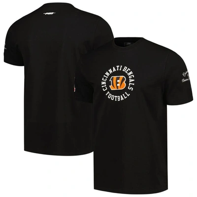 Shop Pro Standard Black Cincinnati Bengals Hybrid T-shirt