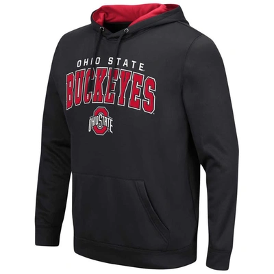 Shop Colosseum Black Ohio State Buckeyes Resistance Pullover Hoodie