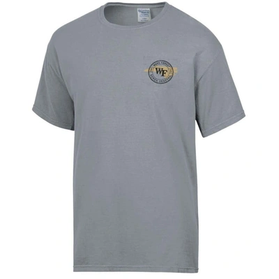 Shop Comfort Wash Graphite Wake Forest Demon Deacons Statement T-shirt