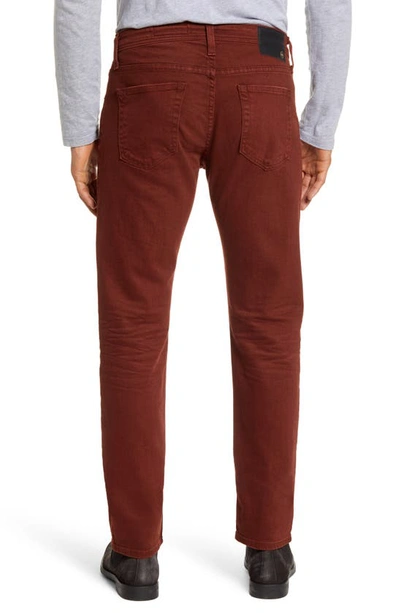 Ag Tellis Slim Fit Jeans In 7 Years Sulfur Rich Crimson In 7 Years Sulfur Rich Crimson