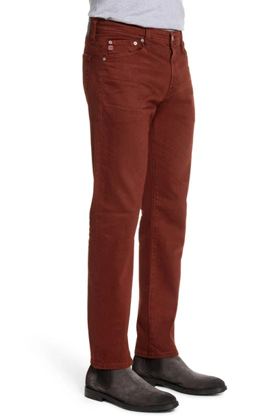 Ag Tellis Slim Fit Jeans In 7 Years Sulfur Rich Crimson In 7 Years Sulfur Rich Crimson
