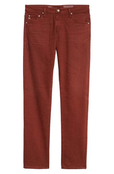 Shop Ag Tellis Slim Fit Jeans In 7 Years Sulfur Rich Crimson