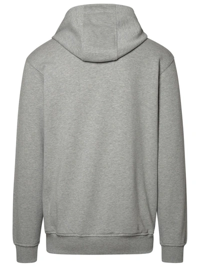Shop Comme Des Garçons Gray Cotton Sweatshirt In Grey